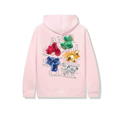 Anti Social Social Club Bussin Hoodie Pink