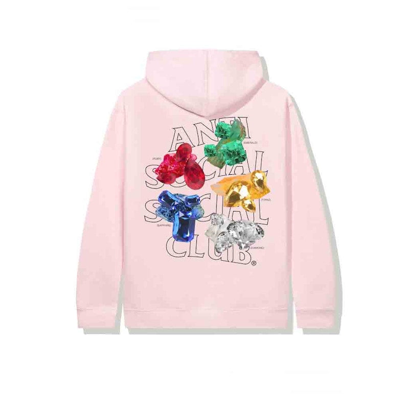 Anti Social Social Club Bussin Hoodie Pink