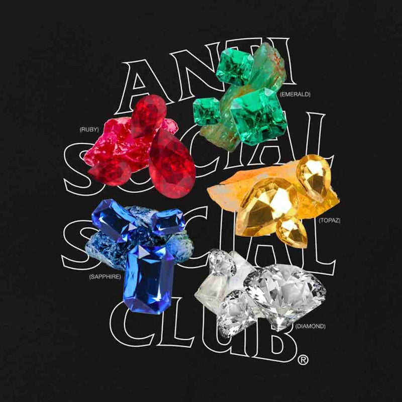 Anti Social Social Club Bussin Tee Black
