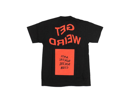 Anti Social Social Club CYA Get Weird T-shirt Black