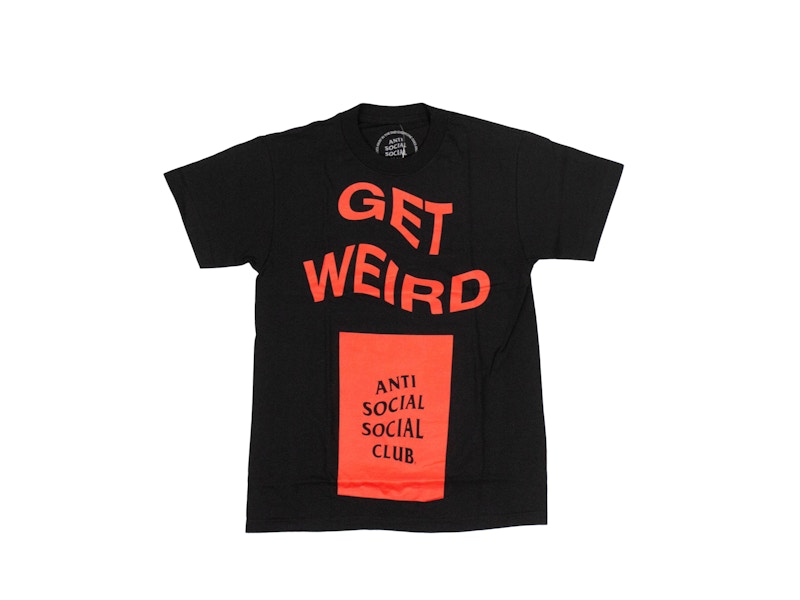 Anti Social Social Club CYA Get Weird T-shirt Black