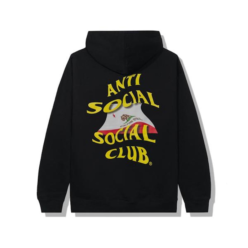 Anti Social Social Club California Hoodie Black