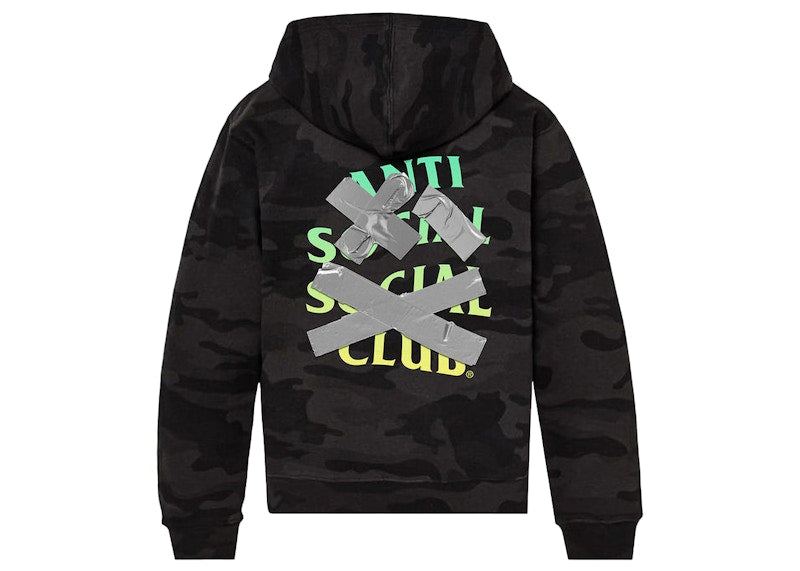Anti Social Social Club Cancelled Again Hoodie Camo