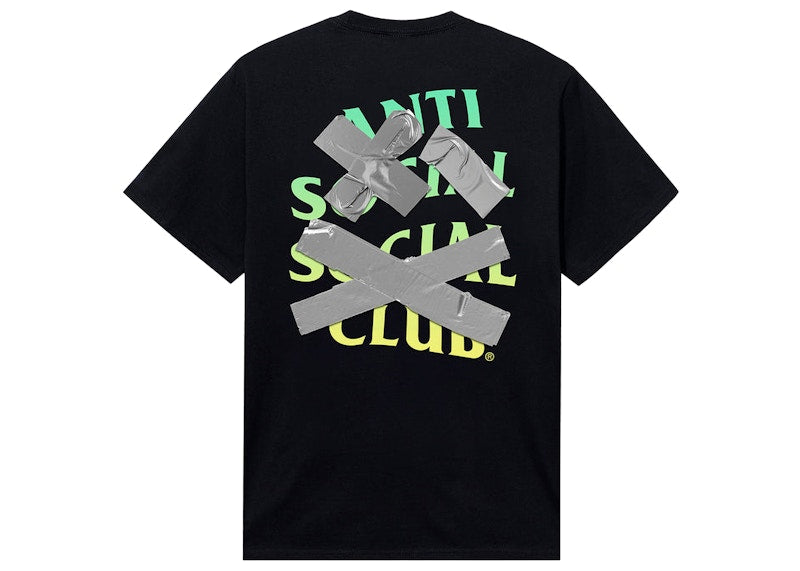 Anti Social Social Club Cancelled Again Tee Black