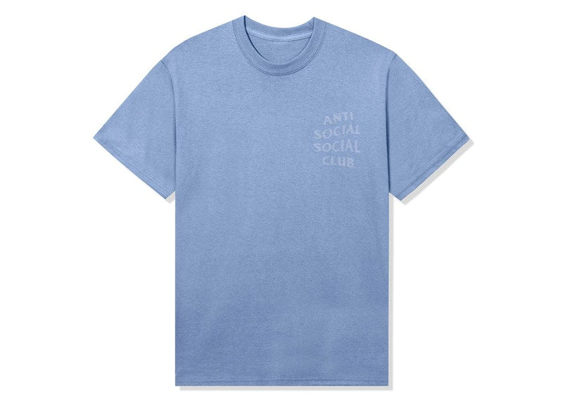 Anti Social Social Club Cancelled Again Tonal Tee Blue