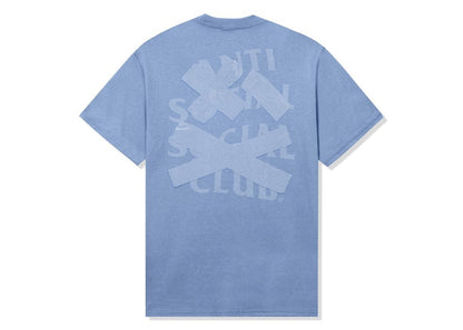 Anti Social Social Club Cancelled Again Tonal Tee Blue