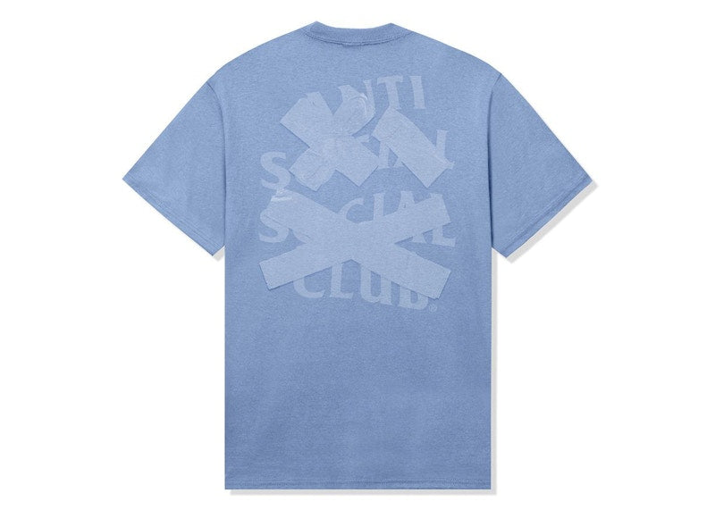 Anti Social Social Club Cancelled Again Tonal Tee Blue