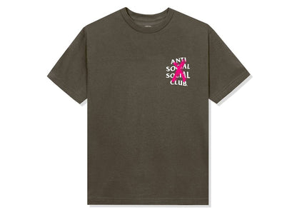 Anti Social Social Club Cancelled F&F Tee Brown