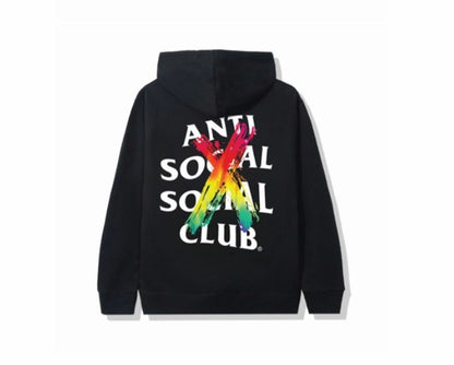 Anti Social Social Club Cancelled Hoodie Black