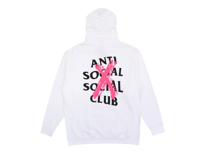 Anti Social Social Club Cancelled Hoodie White