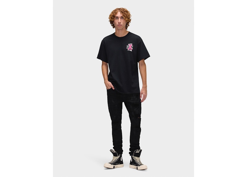 Anti Social Social Club Cancelled T-shirt Black