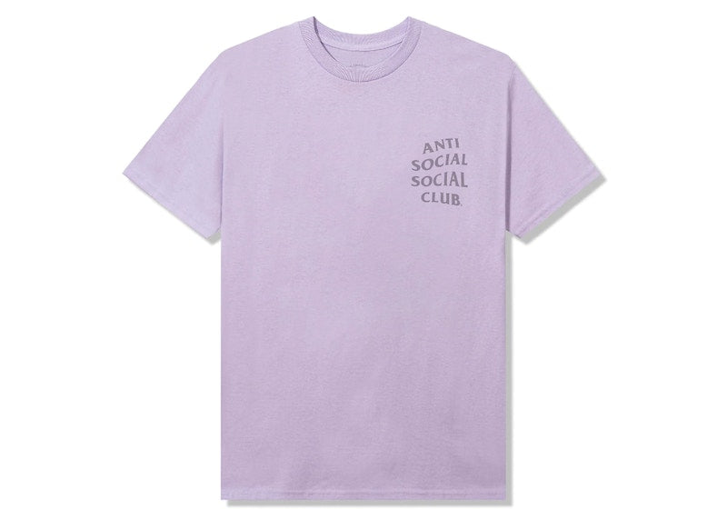 Anti Social Social Club Cancelled Tonal Tee Violet
