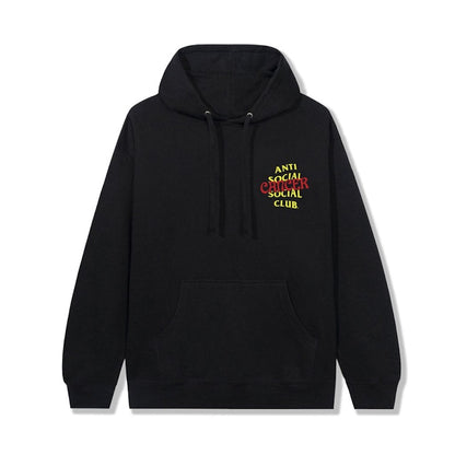 Anti Social Social Club Cancer Hoodie Black