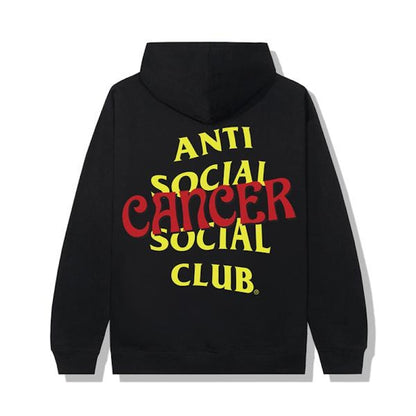 Anti Social Social Club Cancer Hoodie Black