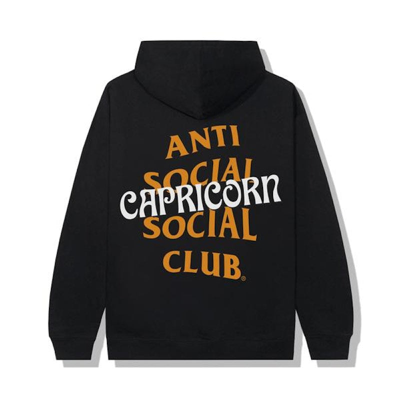 Anti Social Social Club Capricorn Hoodie Black