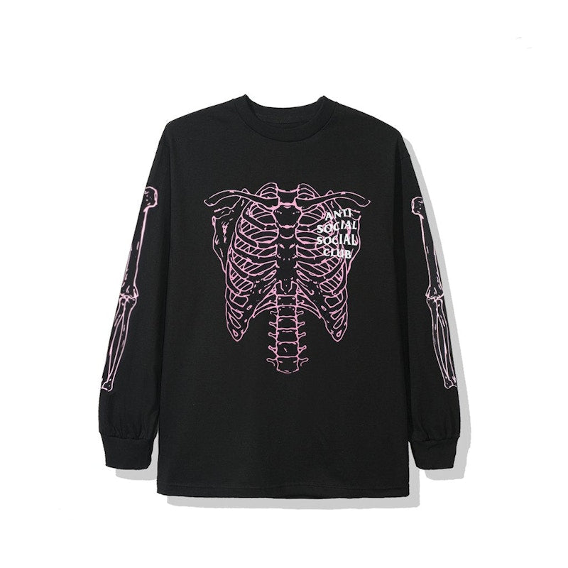 Anti Social Social Club Car Underwater Long Sleeve Tee Black