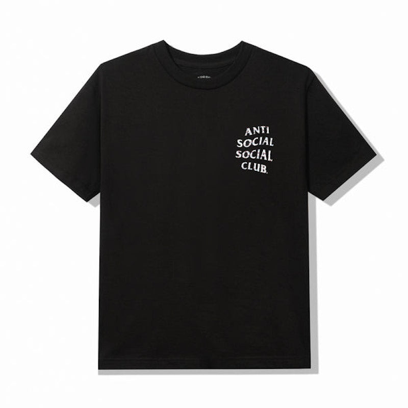 Anti Social Social Club Case Study Flag T-shirt Black