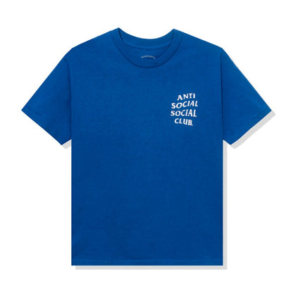 Anti Social Social Club Case Study Flag T-shirt Blue