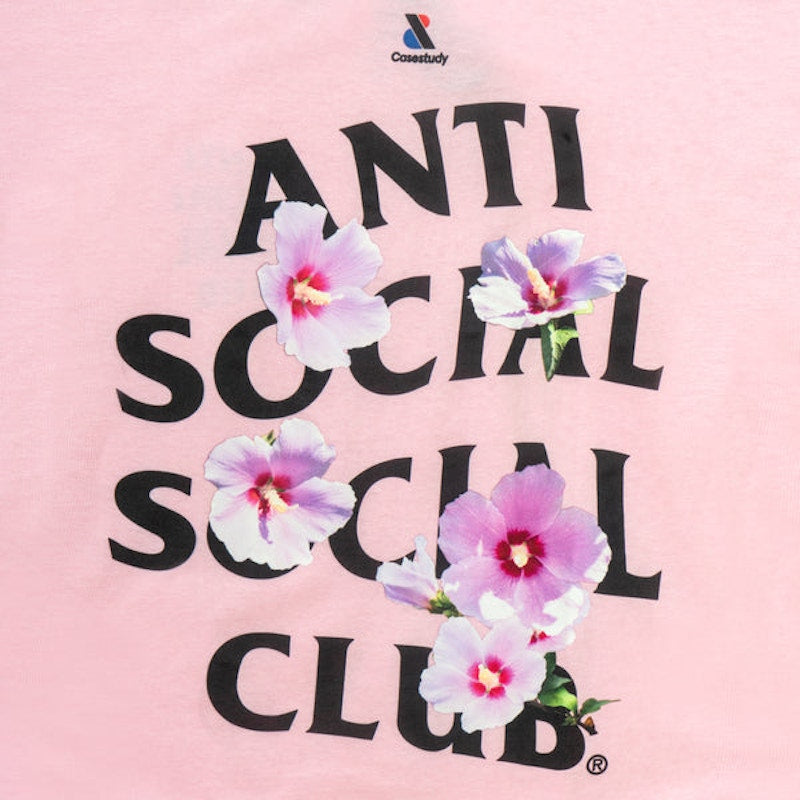 Anti Social Social Club Case Study Mugunghwa T-shirt Pink