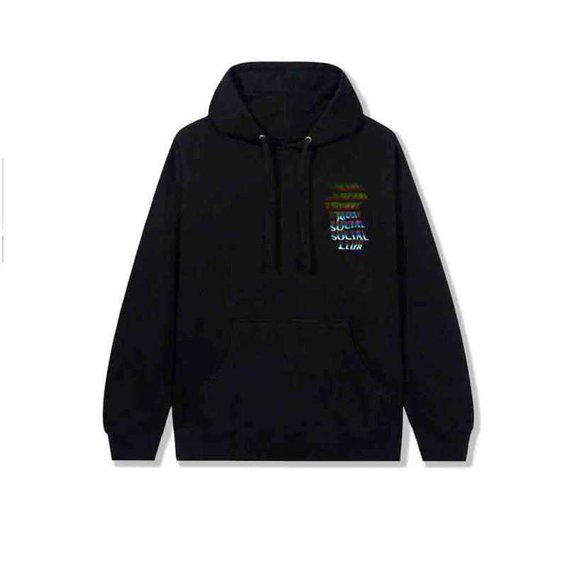 Anti Social Social Club Channel 747 Hoodie Black
