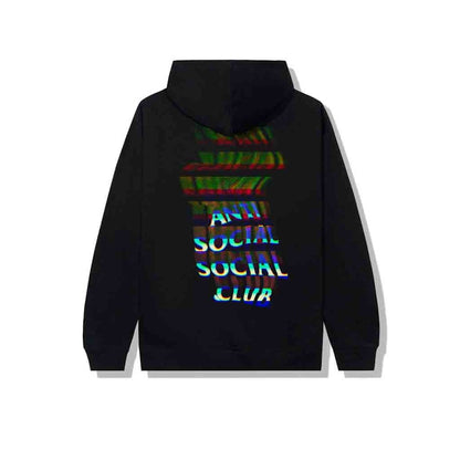 Anti Social Social Club Channel 747 Hoodie Black