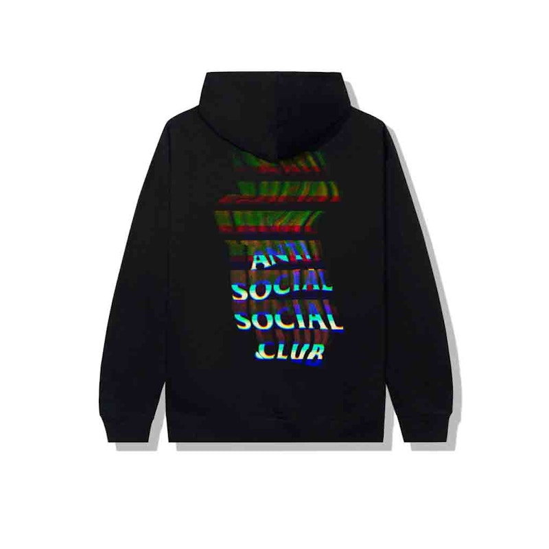 Anti Social Social Club Channel 747 Hoodie Black