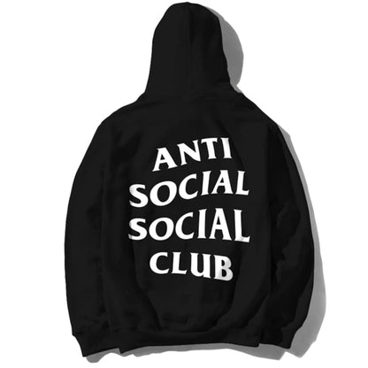 Anti Social Social Club Cigarette Hoodie Black