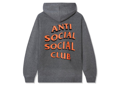 Anti Social Social Club Clamps Gunmetal Hoodie Heather