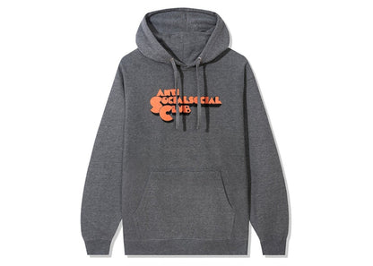 Anti Social Social Club Clamps Gunmetal Hoodie Heather
