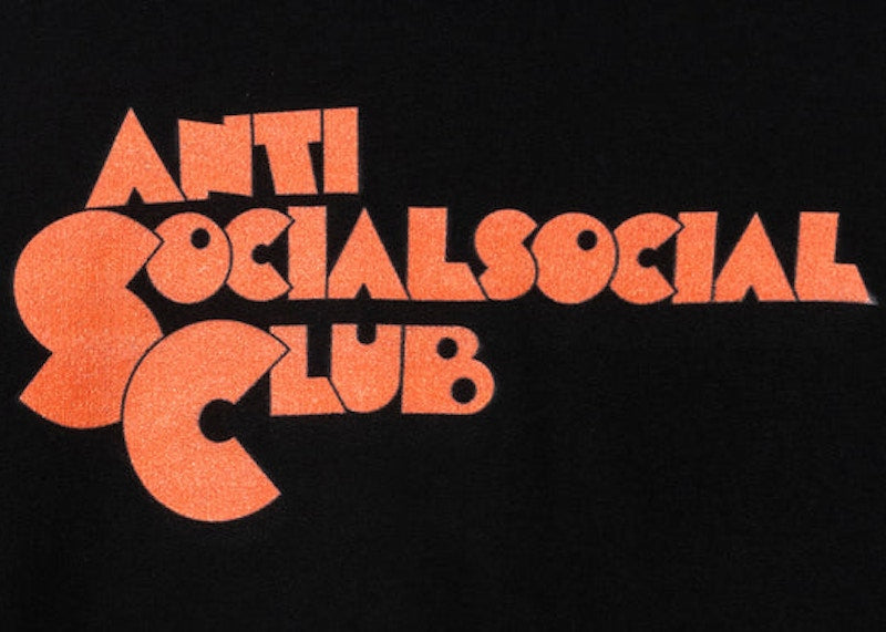 Anti Social Social Club Clamps Hoodie Black