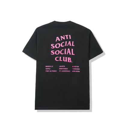 Anti Social Social Club Club Med Tee Black