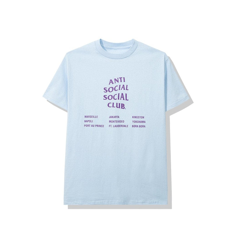 Anti Social Social Club Club Med Tee Blue