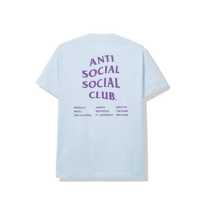Anti Social Social Club Club Med Tee Blue