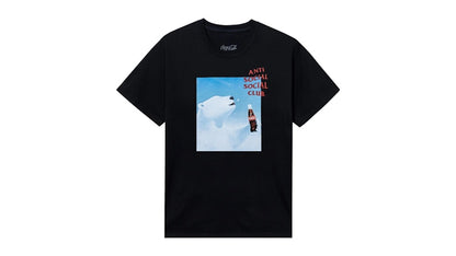 Anti Social Social Club Coca-Cola PB Snowflake Tee Black