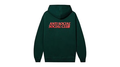 Anti Social Social Club Coca-Cola Santa Social Hoodie Green