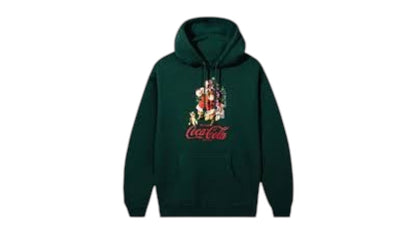 Anti Social Social Club Coca-Cola Santa Social Hoodie Green