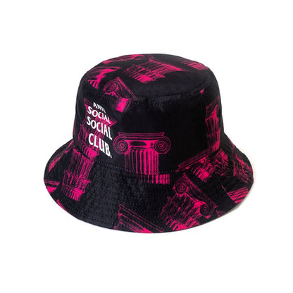 Anti Social Social Club Collapse Bucket Cap Black