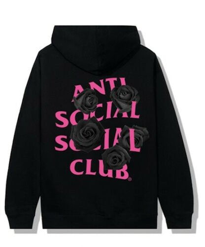 Anti Social Social Club Corn Cheese Hoodie Black