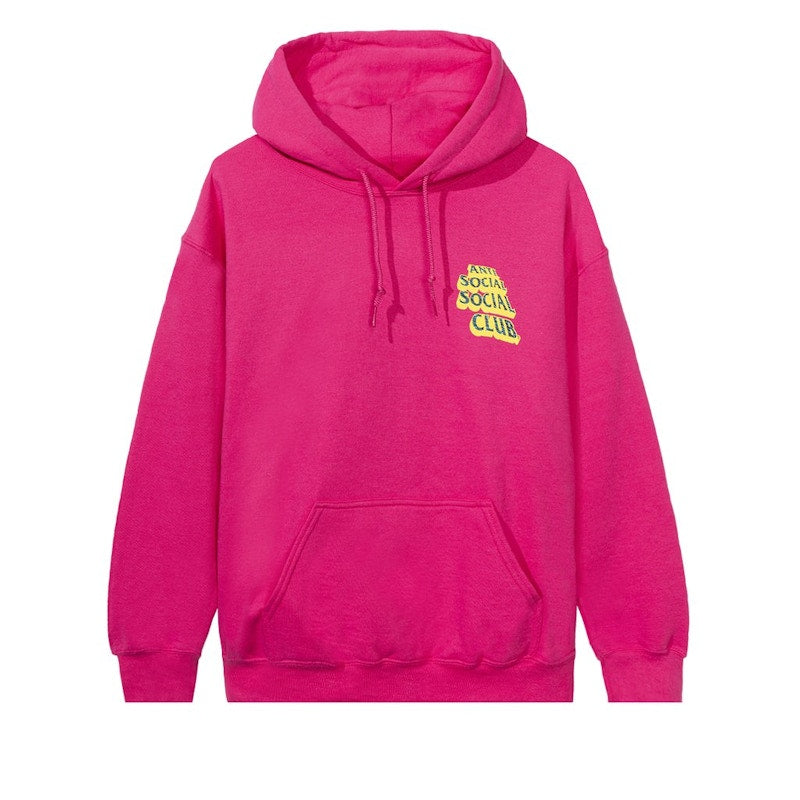 Anti Social Social Club Costumes Hoodie Hot Pink