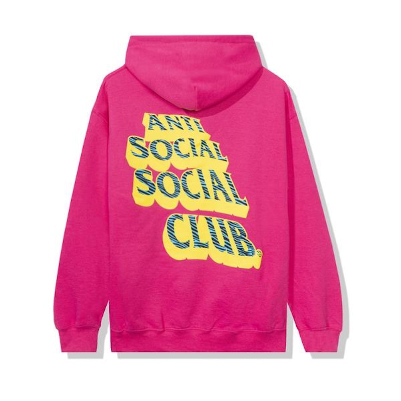 Anti Social Social Club Costumes Hoodie Hot Pink