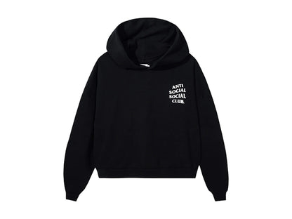 Anti Social Social Club Cozy Oversized Hoodie Black