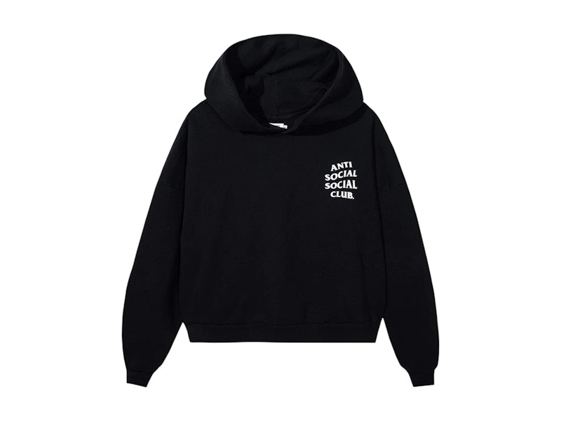 Anti Social Social Club Cozy Oversized Hoodie Black