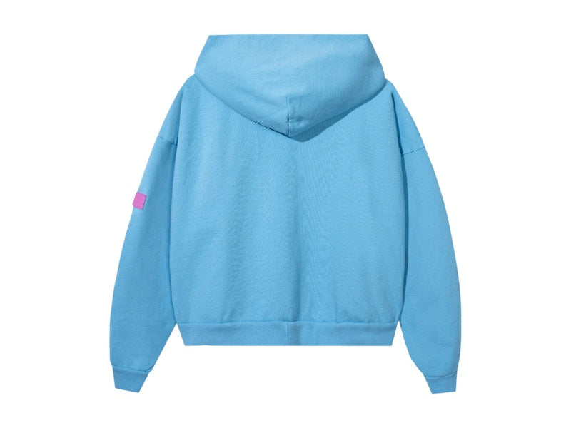 Anti Social Social Club Cozy Oversized Hoodie Blue