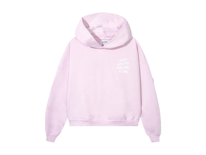Anti Social Social Club Cozy Oversized Hoodie Pink