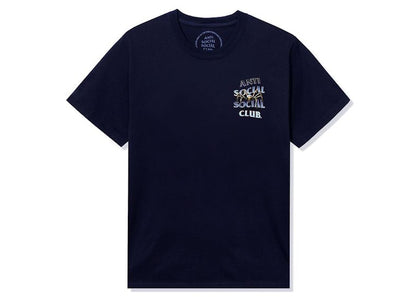 Anti Social Social Club Crawl To Me Tee Navy