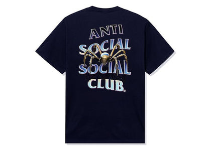 Anti Social Social Club Crawl To Me Tee Navy