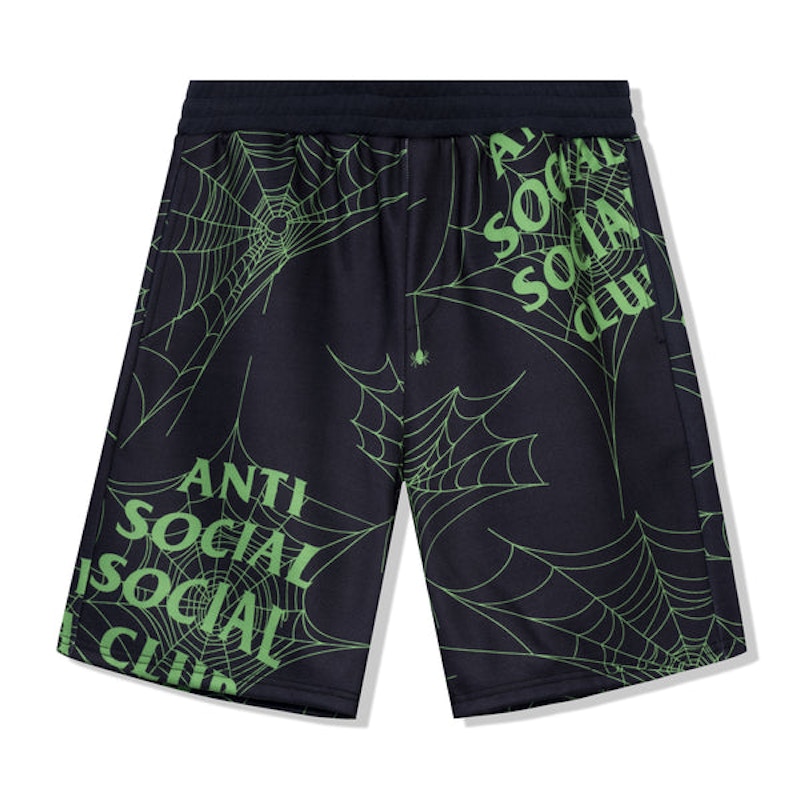 Anti Social Social Club Crawling In The Dark Shorts Black