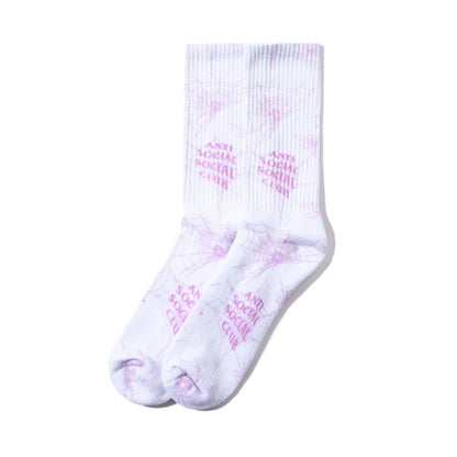 Anti Social Social Club Crawling In The Dark Socks White