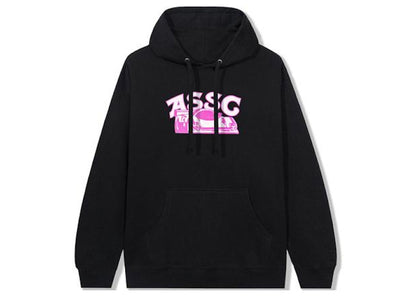 Anti Social Social Club Crush Hoodie Black