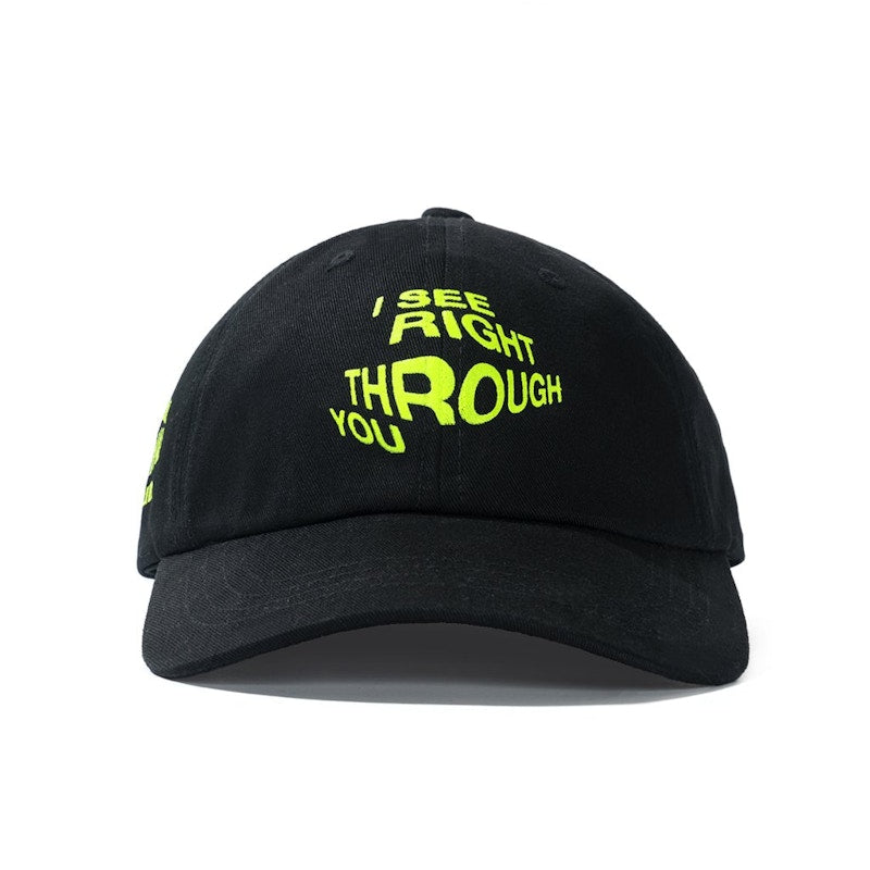 Anti Social Social Club Crystal Clear Cap Black